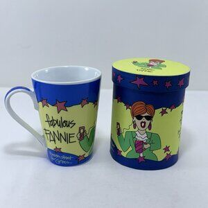Emerson Street Curves Fabulous Fannie Coffee Mug Cup Tall Woman Workaholic Gift